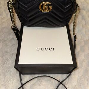 Gucci Marmont Mini Camera bag.